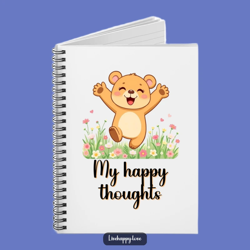Funny Bear Cub Notebook: Joyful Ideas Leap Out, Perfect Funny Gift